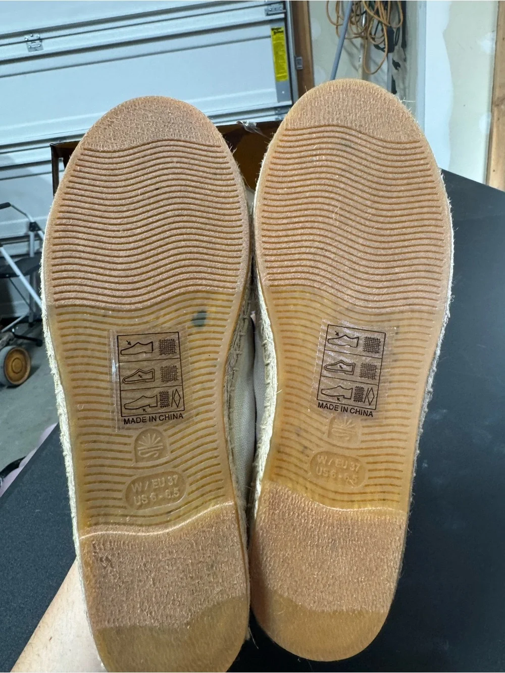 Soludos Aperol Smoking Espadrille Slip On Size 6 - 6.5 New